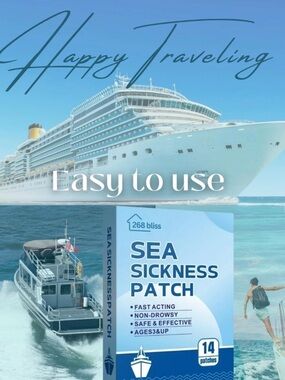 Bliss Sea Sickness Patch - 14 Patches Fast Acting